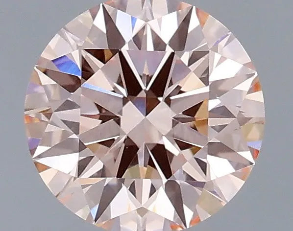 1.05ct Round Lab Grown Diamond (Colour Fancy Intense Pink, Clarity VVS1, Cut ID, IGI Certified)