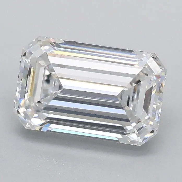 1.06ct Emerald Lab Grown Diamond (Colour D, Clarity VVS2, IGI Certified)