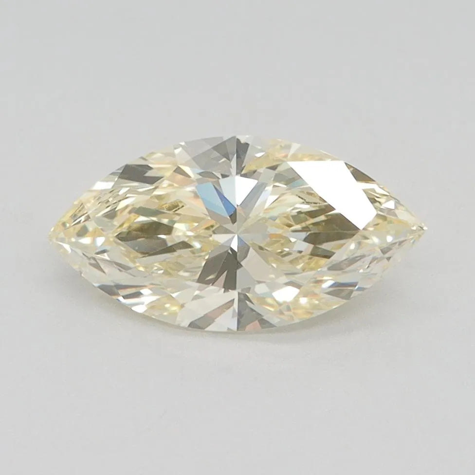 1.06ct Marquise Lab Grown Diamond (Colour Fancy Intense Yellow, Clarity VVS2, IGI Certified)