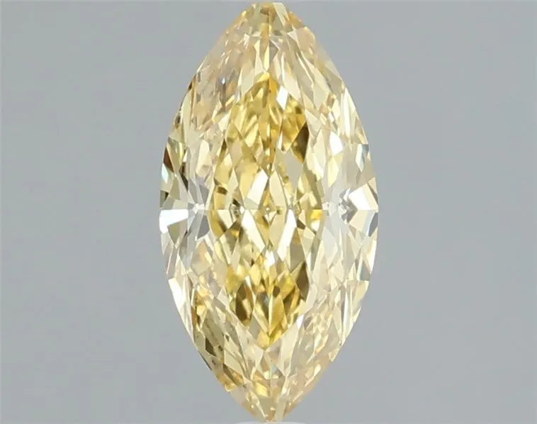 1.06ct Marquise Lab Grown Diamond (Colour Fancy Intense Yellow, Clarity VVS2, IGI Certified)