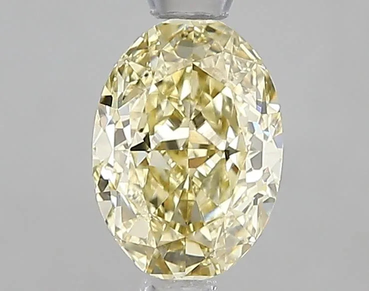 1.06ct Oval Lab Grown Diamond (Colour Fancy Yellow, Clarity VS1, IGI Certified)