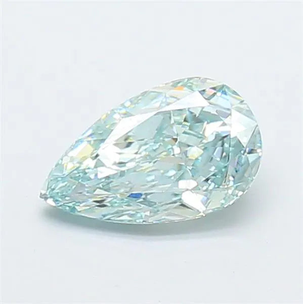 1.06ct Pear Lab Grown Diamond (Colour Fancy Intense Green, Clarity VS1, IGI Certified)