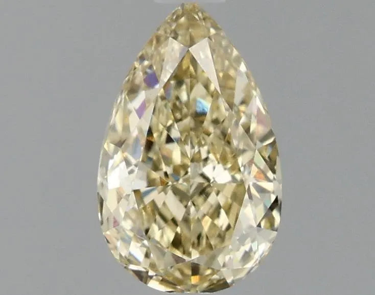 1.06ct Pear Lab Grown Diamond (Colour Fancy Yellow, Clarity VS1, IGI Certified)