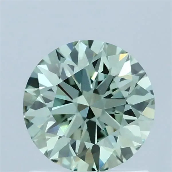 1.06ct Round Lab Grown Diamond (Colour Fancy Intense Green, Clarity VS1, Cut ID, IGI Certified)