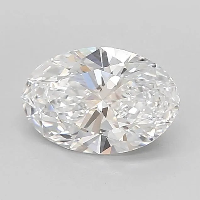 1.07ct Oval Lab Grown Diamond (Colour D, Clarity IF, Cut EX, IGI Certified)