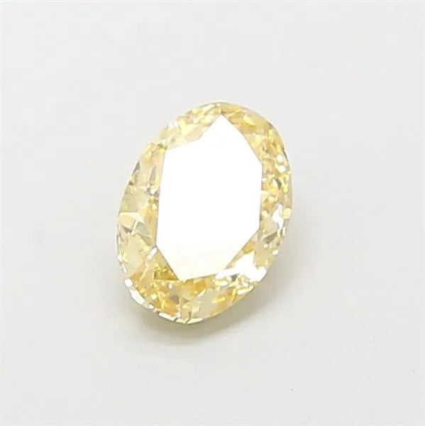 1.07ct Oval Lab Grown Diamond (Colour Fancy Light Yellow, Clarity VS1, IGI Certified)