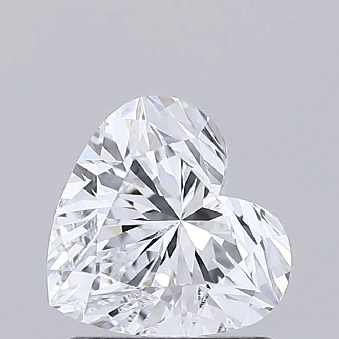 1.08ct Heart Lab Grown Diamond (Colour E, Clarity VVS1, IGI Certified)