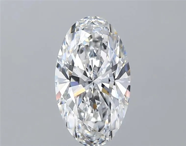 1.08ct Oval Lab Grown Diamond (Colour D, Clarity VVS2, IGI Certified)