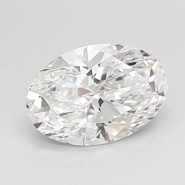 1.08ct Oval Lab Grown Diamond (Colour D, Clarity VVS2, IGI Certified)
