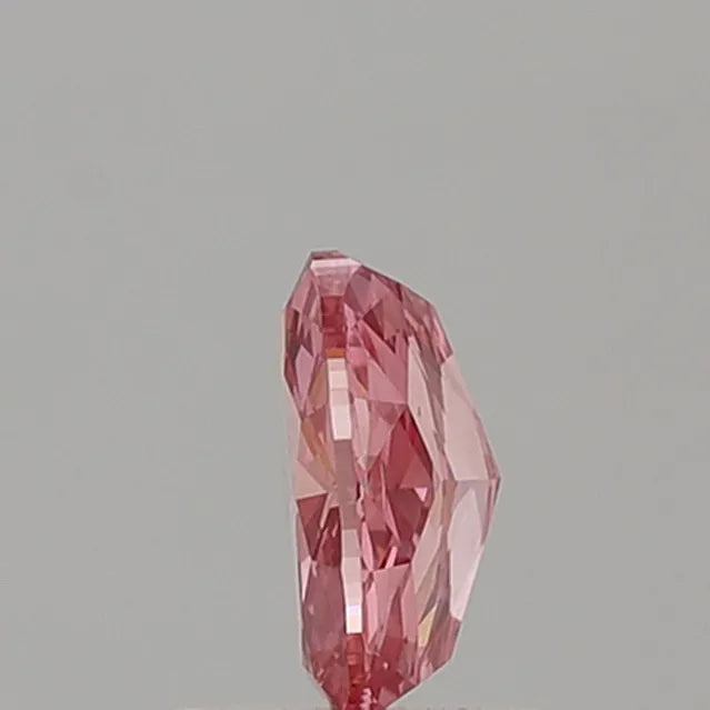 1.08ct Oval Lab Grown Diamond (Colour Fancy Vivid Pink, Clarity VS1, IGI Certified)