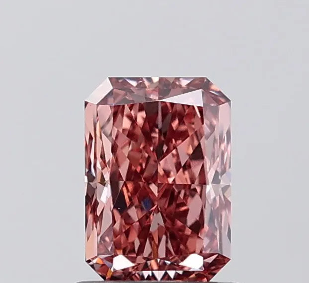 1.08ct Radiant Lab Grown Diamond (Colour Fancy Brown, Clarity VS1, IGI Certified)