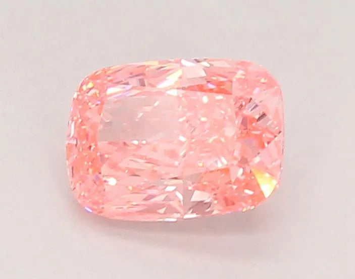 1.09ct Cushion modified Lab Grown Diamond (Colour Fancy Vivid Pink, Clarity VS1, IGI Certified)