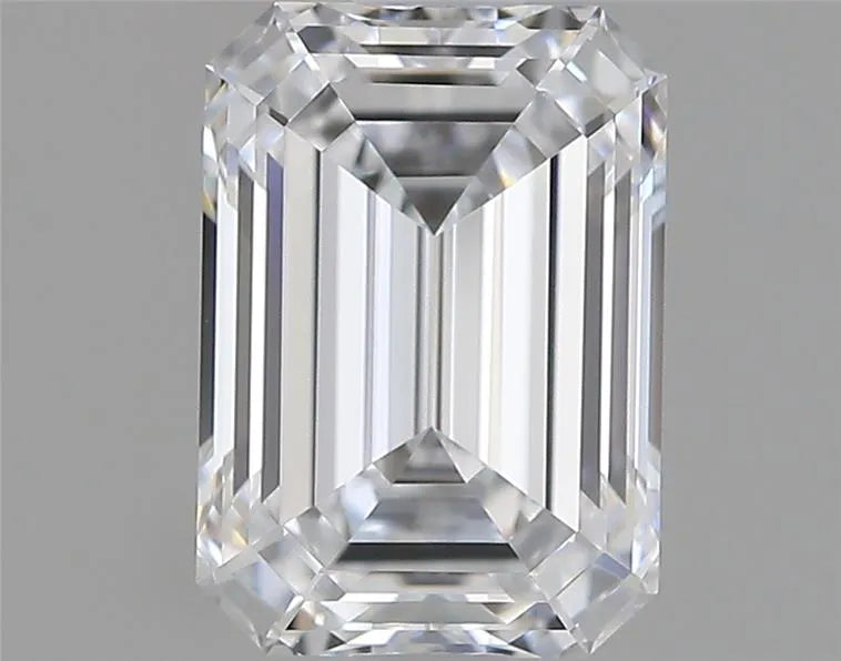 1.09ct Emerald Lab Grown Diamond (Colour E, Clarity IF, IGI Certified)