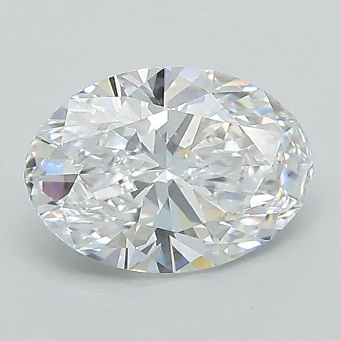 1.09ct Oval Lab Grown Diamond (Colour D, Clarity VS2, IGI Certified)