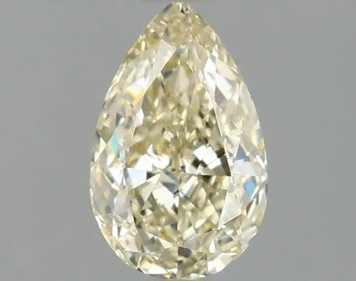 1.09ct Pear Lab Grown Diamond (Colour Fancy Light Yellow, Clarity VS1, IGI Certified)