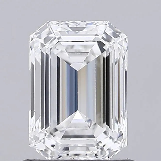 1.10ct Emerald Lab Grown Diamond (Colour E, Clarity VVS1, IGI Certified)