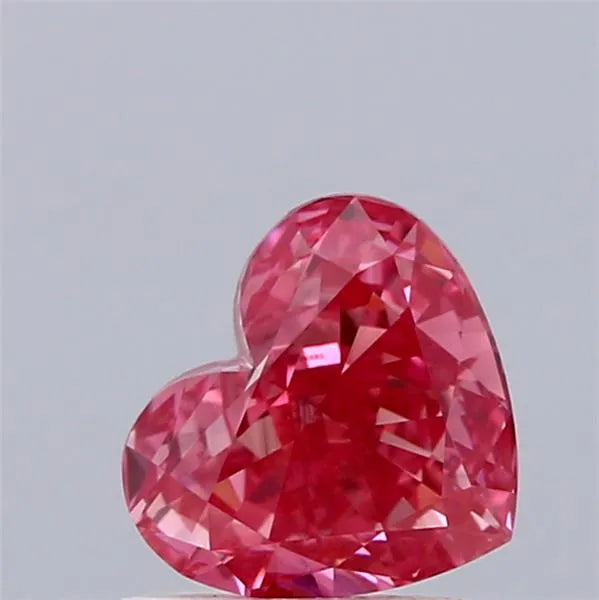 1.10ct Heart Lab Grown Diamond (Colour Fancy Vivid Pink, Clarity VS1, IGI Certified)