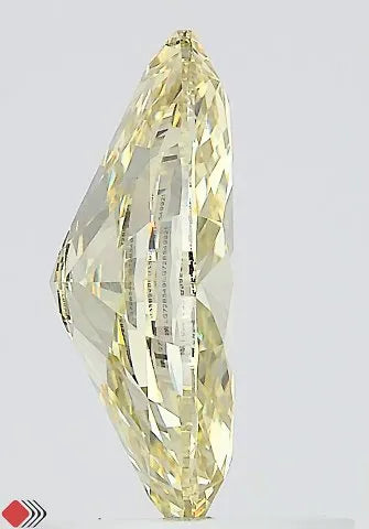 1.10ct Marquise Lab Grown Diamond (Colour Fancy Light Yellow, Clarity VVS2, IGI Certified)