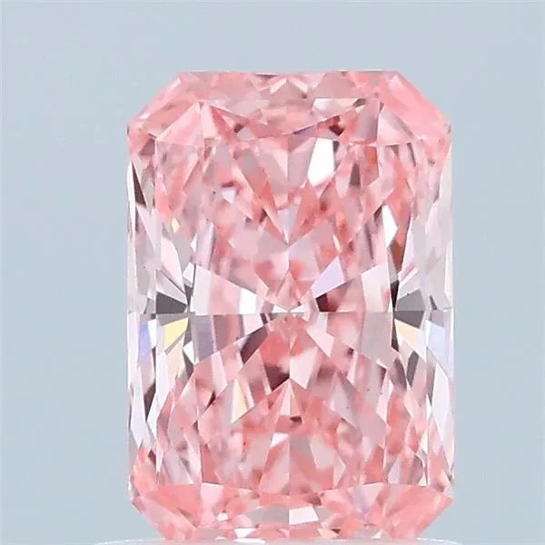 1.10ct Radiant Lab Grown Diamond (Colour Fancy Vivid Pink, Clarity VS1, IGI Certified)