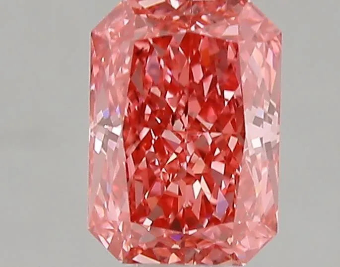 1.10ct Radiant Lab Grown Diamond (Colour Fancy Vivid Pink, Clarity VS2, IGI Certified)