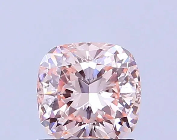 1.11ct Cushion modified Lab Grown Diamond (Colour Fancy Pink, Clarity VS1, IGI Certified)