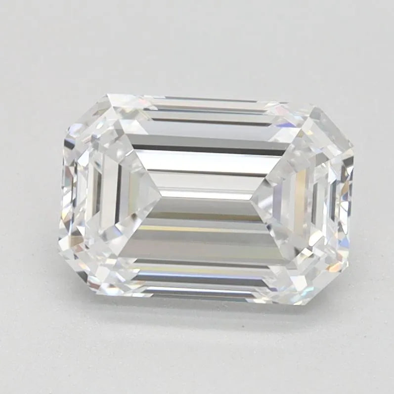 1.11ct Emerald Lab Grown Diamond (Colour D, Clarity FL, IGI Certified)