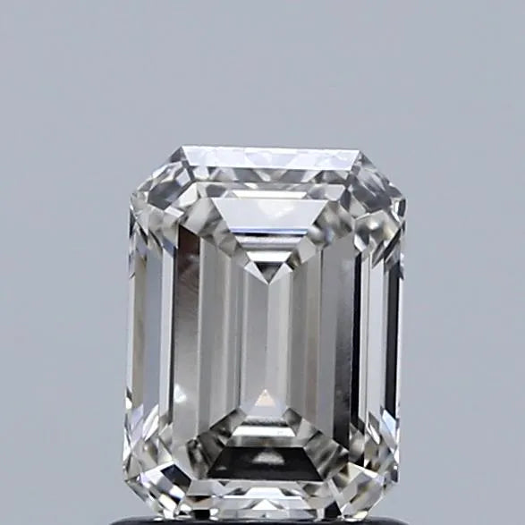 1.12ct Emerald Lab Grown Diamond (Colour H, Clarity VVS2, IGI Certified)