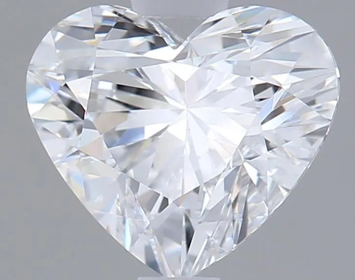 1.12ct Heart Lab Grown Diamond (Colour D, Clarity VS2, IGI Certified)