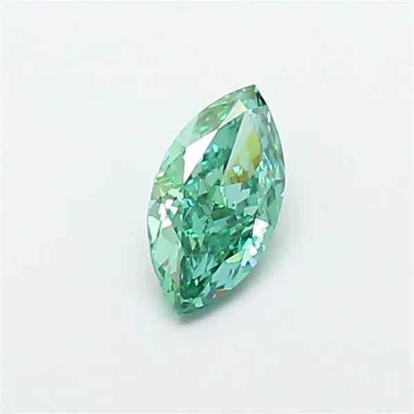 1.12ct Marquise Lab Grown Diamond (Colour Fancy Vivid Green, Clarity VVS2, IGI Certified)