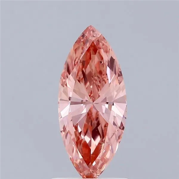 1.12ct Marquise Lab Grown Diamond (Colour Fancy Vivid Pink, Clarity VS2, IGI Certified)