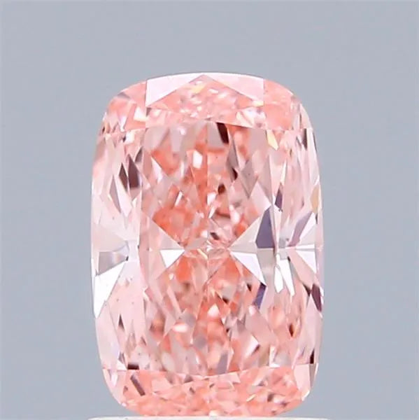 1.14ct Cushion modified Lab Grown Diamond (Colour Fancy Vivid Pink, Clarity VS1, IGI Certified)