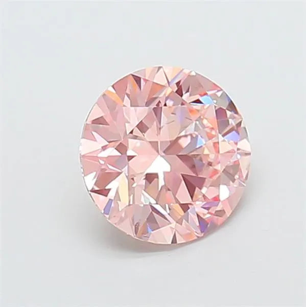 1.17ct Round Lab Grown Diamond (Colour Fancy Pink, Clarity VS2, Cut ID, IGI Certified)