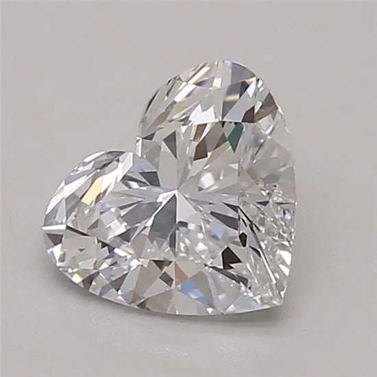 1.18ct Heart Lab Grown Diamond (Colour D, Clarity VVS2, GIA Certified)