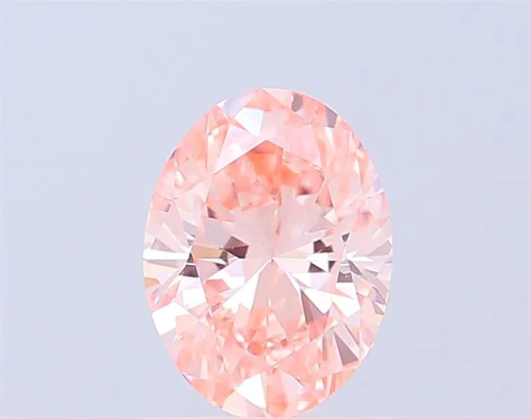 1.18ct Oval Lab Grown Diamond (Colour Fancy Intense Pink, Clarity VVS2, IGI Certified)