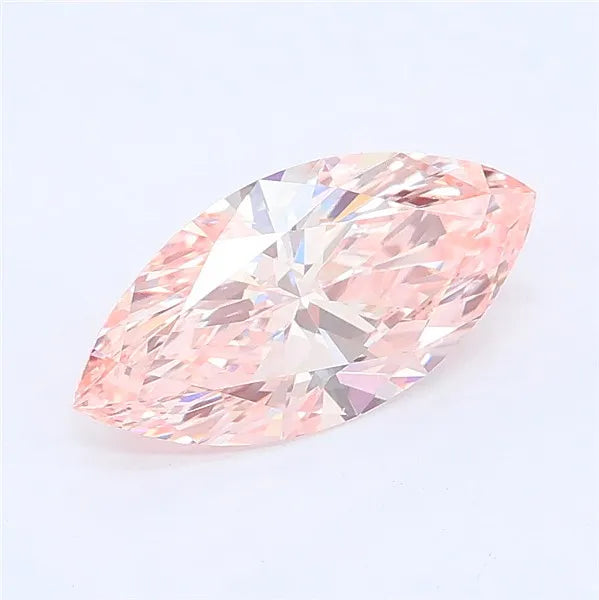 1.19ct Marquise Lab Grown Diamond (Colour Fancy Intense Pink, Clarity VVS2, IGI Certified)
