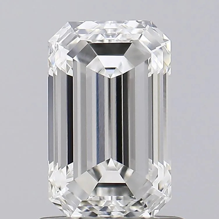 1.20ct Emerald Lab Grown Diamond (Colour G, Clarity VVS2, IGI Certified)