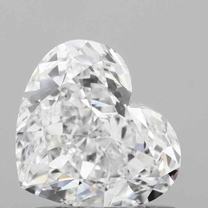 1.20ct Heart Lab Grown Diamond (Colour D, Clarity VVS2, IGI Certified)