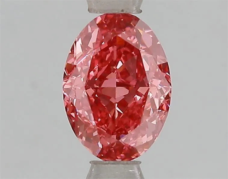 1.20ct Oval Lab Grown Diamond (Colour Fancy Vivid Pink, Clarity VS1, IGI Certified)