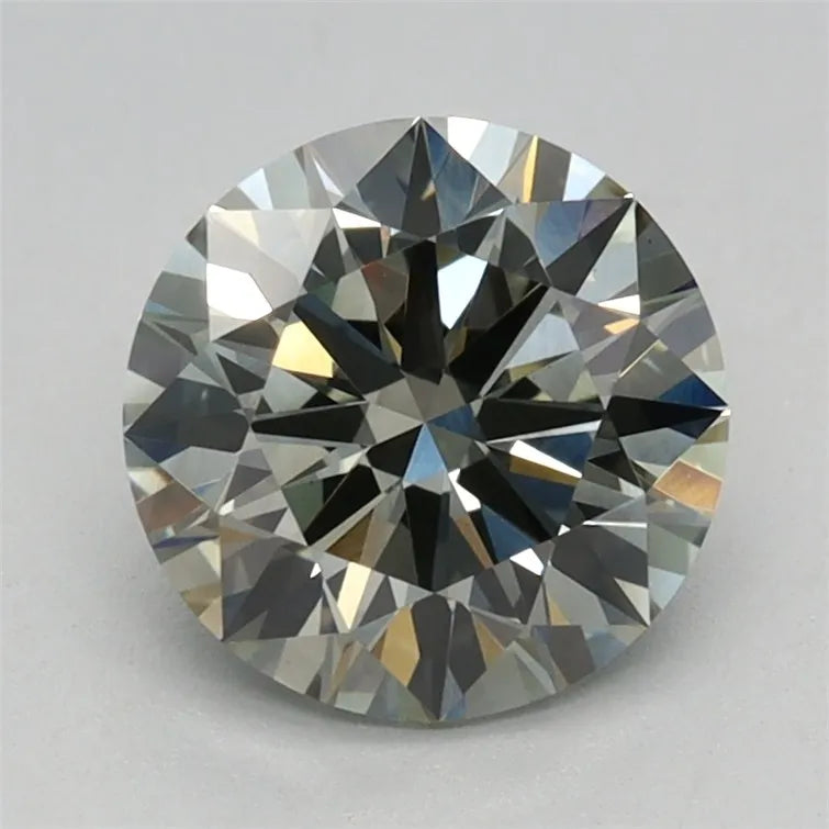 1.20ct Round Lab Grown Diamond (Colour Fancy Light Green, Clarity VS1, Cut EX, IGI Certified)