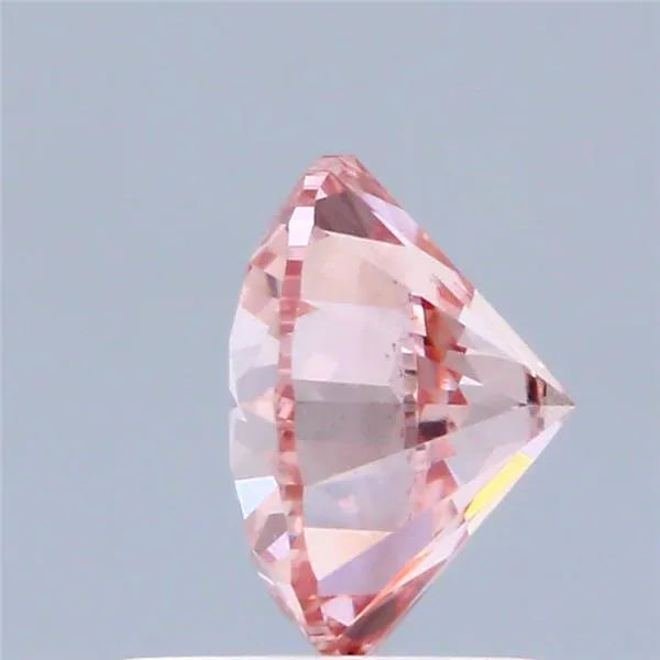 1.21ct Round Lab Grown Diamond (Colour Fancy Intense Pink, Clarity VS2, Cut VG, IGI Certified)