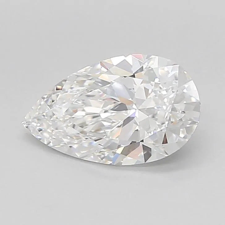 1.23ct Pear Lab Grown Diamond (Colour D, Clarity VVS1, Cut EX, IGI Certified)