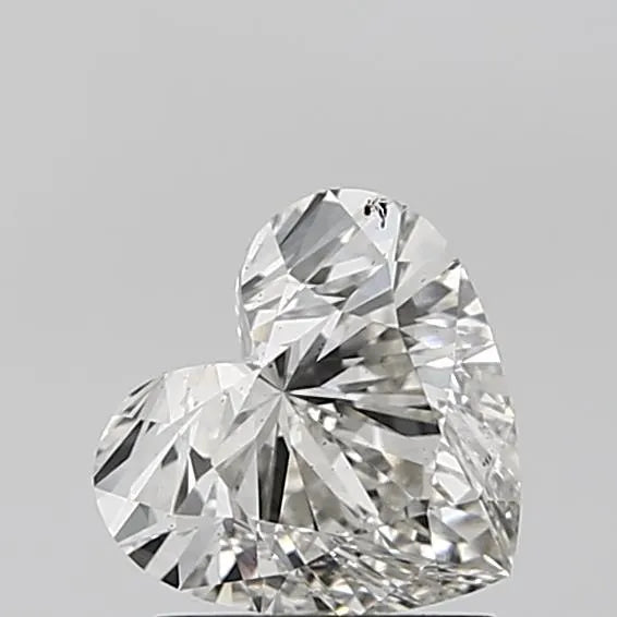 1.24ct Heart Lab Grown Diamond (Colour G, Clarity VS2, IGI Certified)