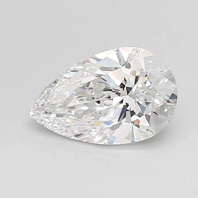 1.25ct Pear Lab Grown Diamond (Colour D, Clarity VVS1, Cut EX, IGI Certified)
