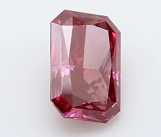 1.27ct Radiant Lab Grown Diamond (Colour Fancy Deep Pink, Clarity SI1, IGI Certified)