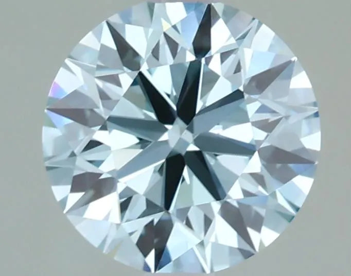 1.29ct Round Lab Grown Diamond (Colour Fancy Light Greenish Blue, Clarity VS1, Cut ID, IGI Certified)
