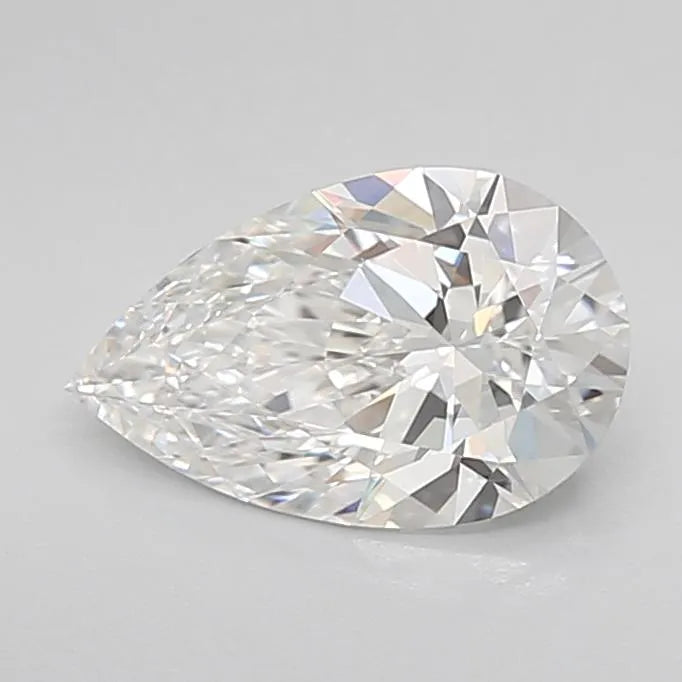 1.31ct Pear Lab Grown Diamond (Colour E, Clarity IF, Cut EX, IGI Certified)