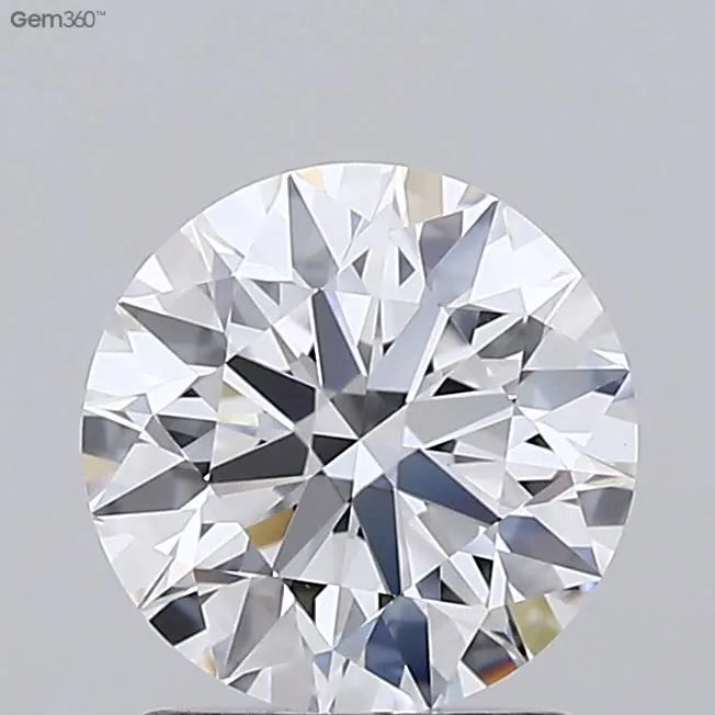 1.32ct Round Lab Grown Diamond (Colour D, Clarity VVS1, Cut ID, IGI Certified)