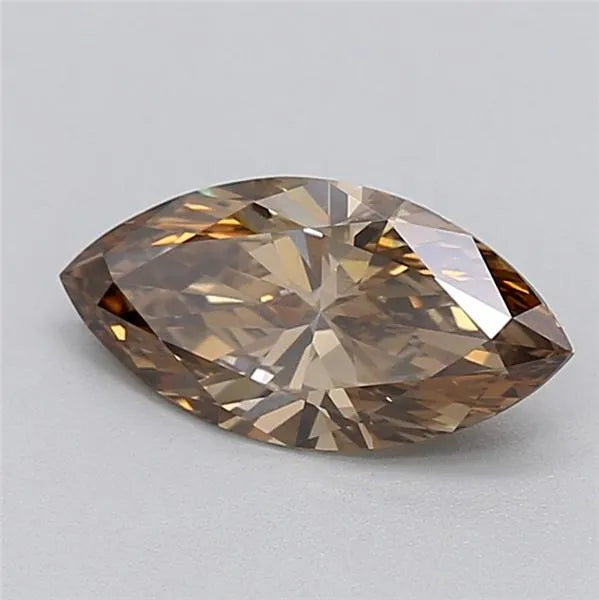 1.33ct Marquise Lab Grown Diamond (Colour Fancy Brown, Clarity VS1, IGI Certified)