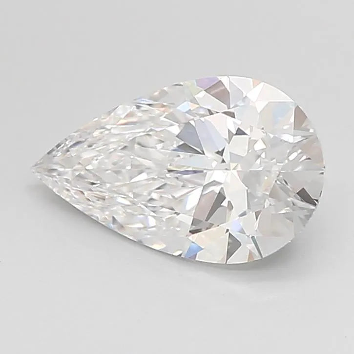 1.33ct Pear Lab Grown Diamond (Colour D, Clarity VVS2, IGI Certified)