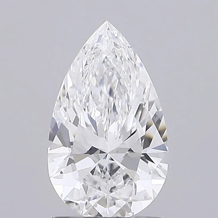 1.39ct Pear Lab Grown Diamond (Colour D, Clarity VVS2, IGI Certified)
